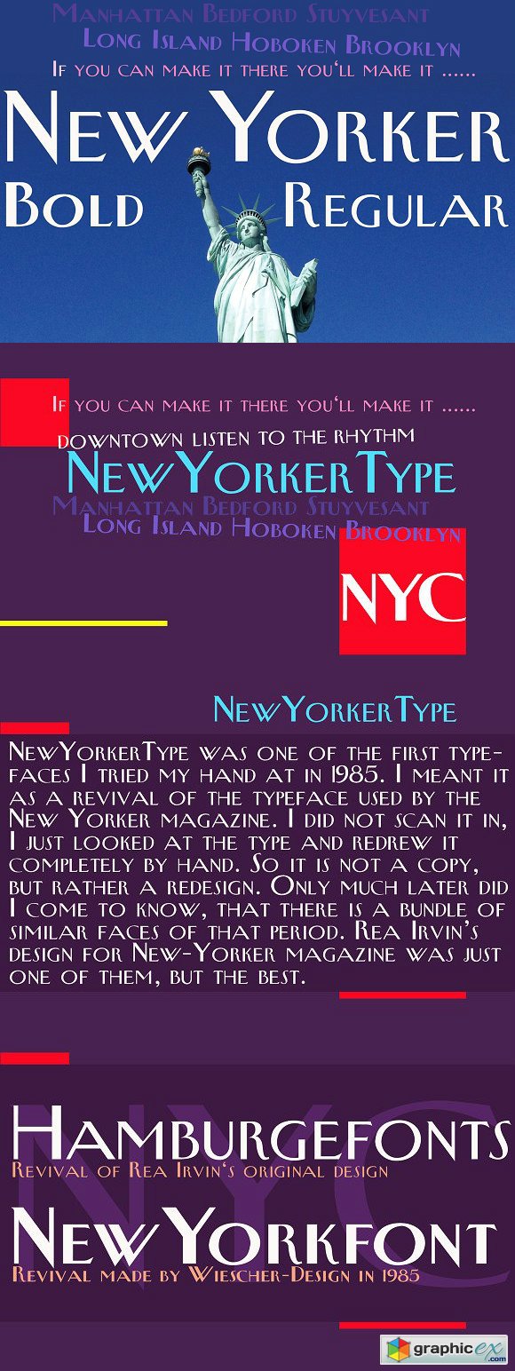 New Yorker Type Font