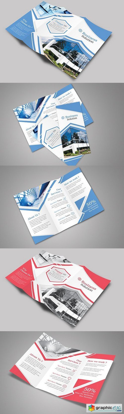 Corporate TriFold Brochure 1544375