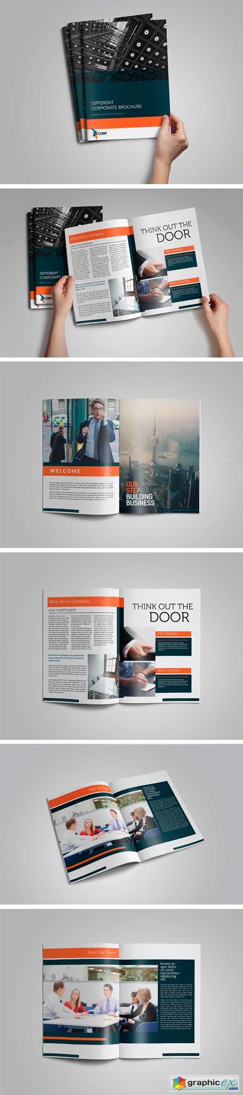 Amazing Brochure Corporate Potrait