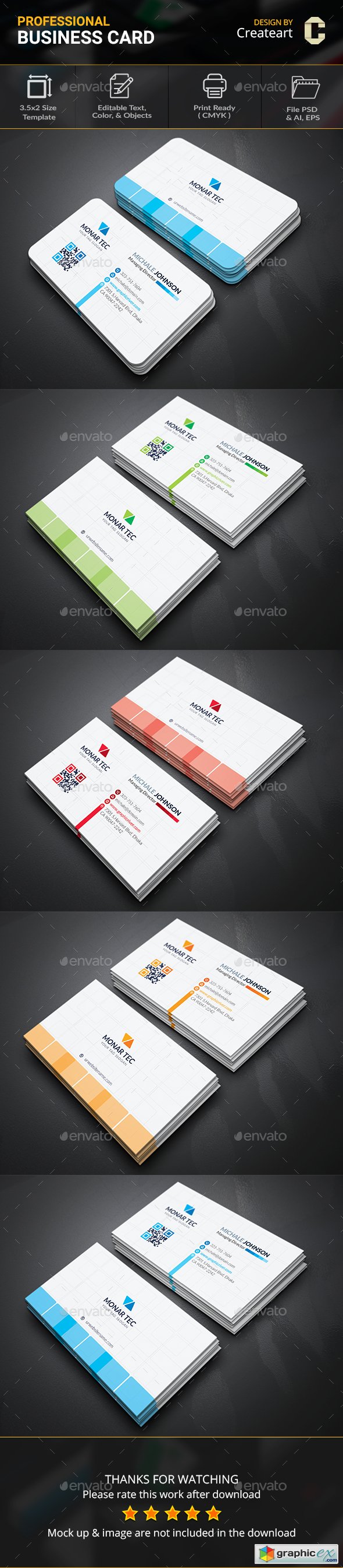 Graphicriver Business Card 20063545
