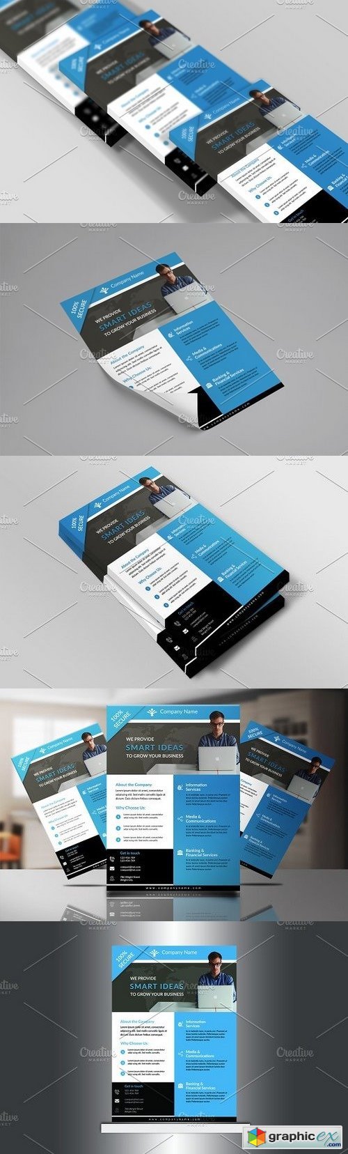 Corporate Flyer Template-V493