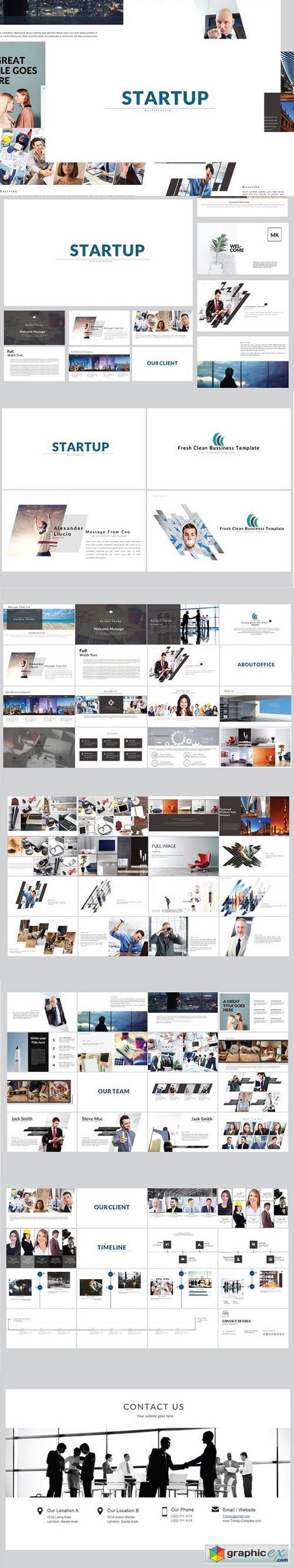 Startup Business Powerpoint Template