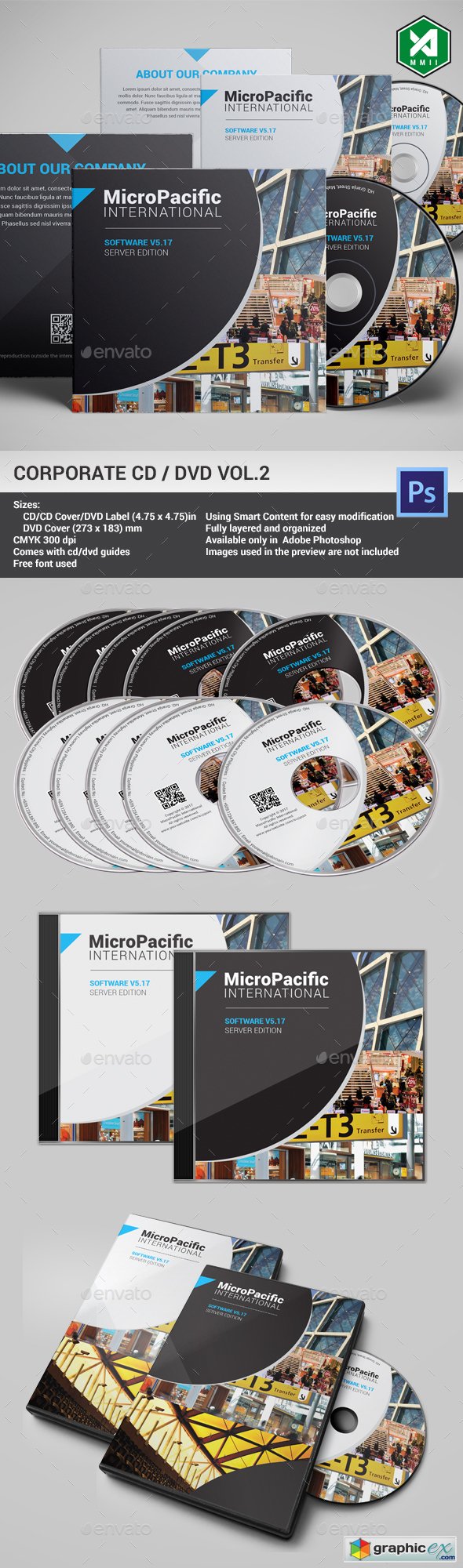 Corporate CD DVD Template Vol.2