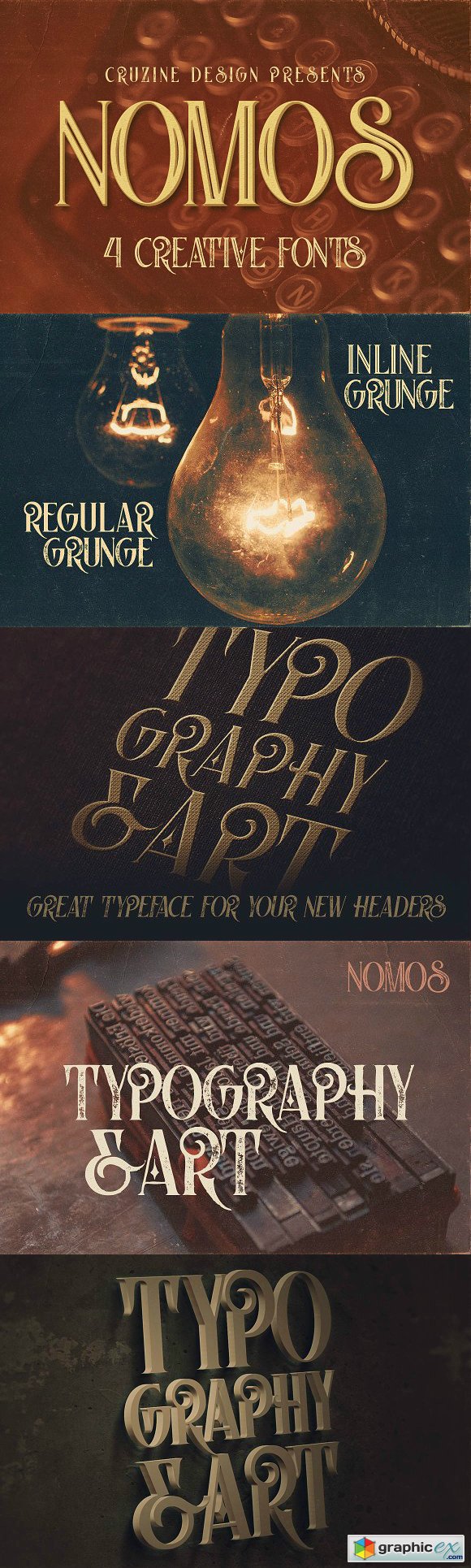 Nomos Typeface