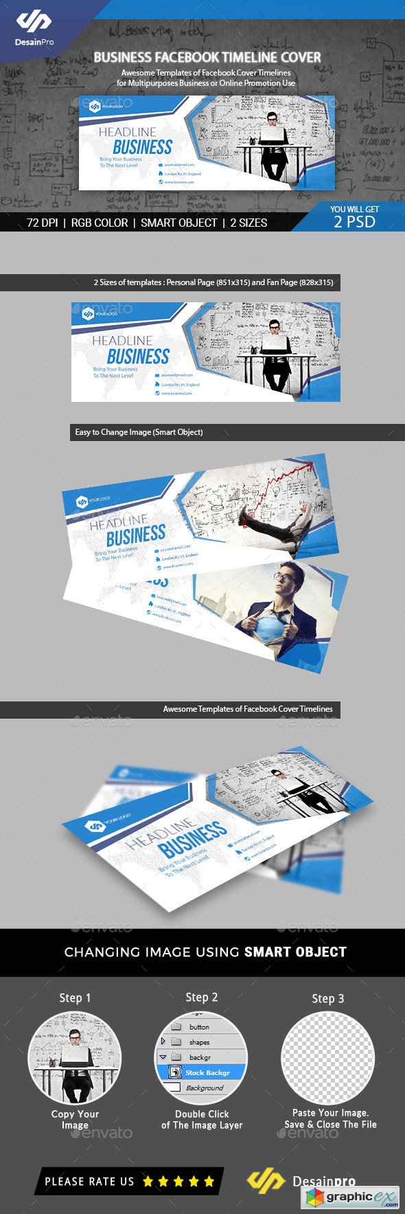 Awesome Business Facebook Cover Templates