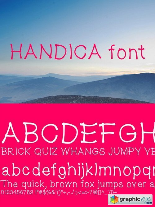 Handica font