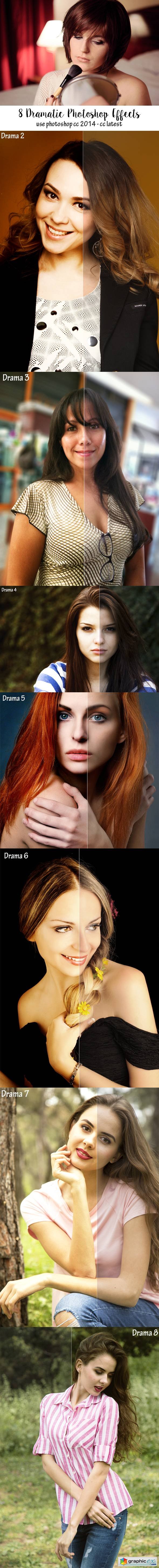 8 Dramatic Photoshop Effects