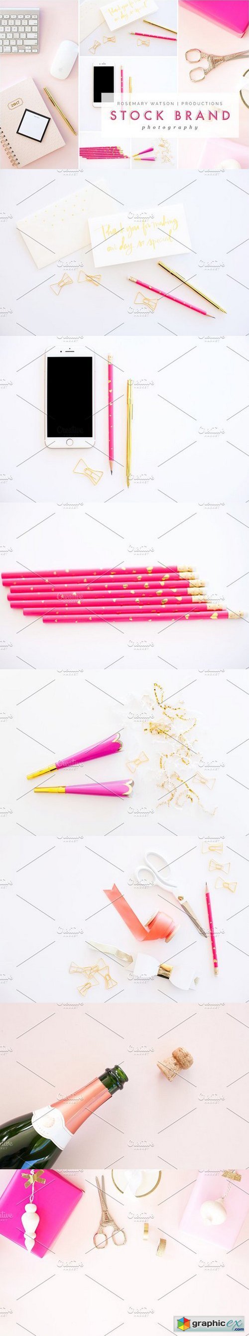 Pink & Gold Styled Stock Bundle