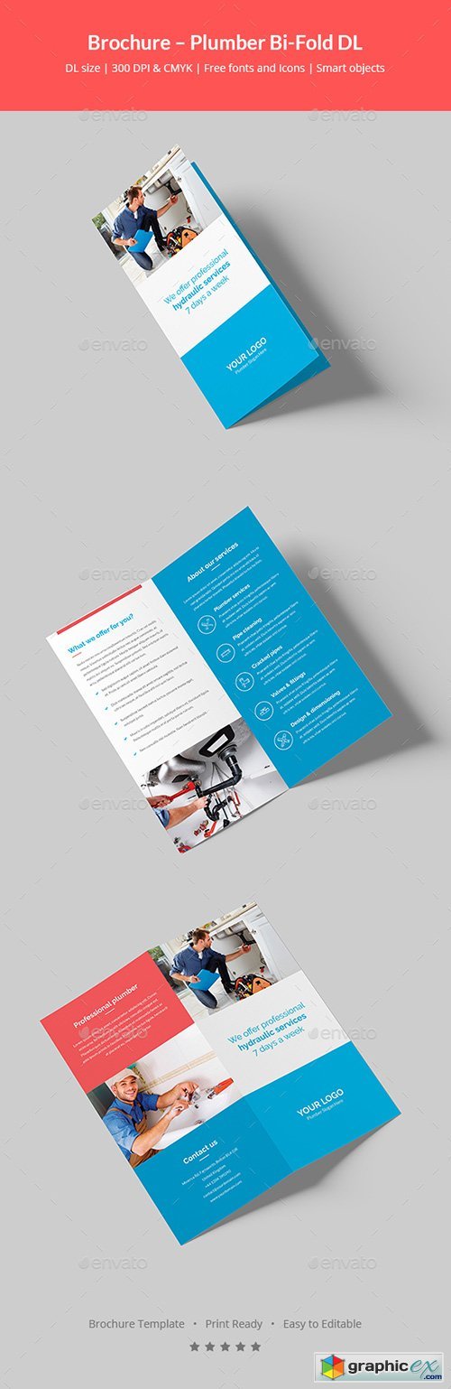 Brochure  Plumber Bi-Fold DL