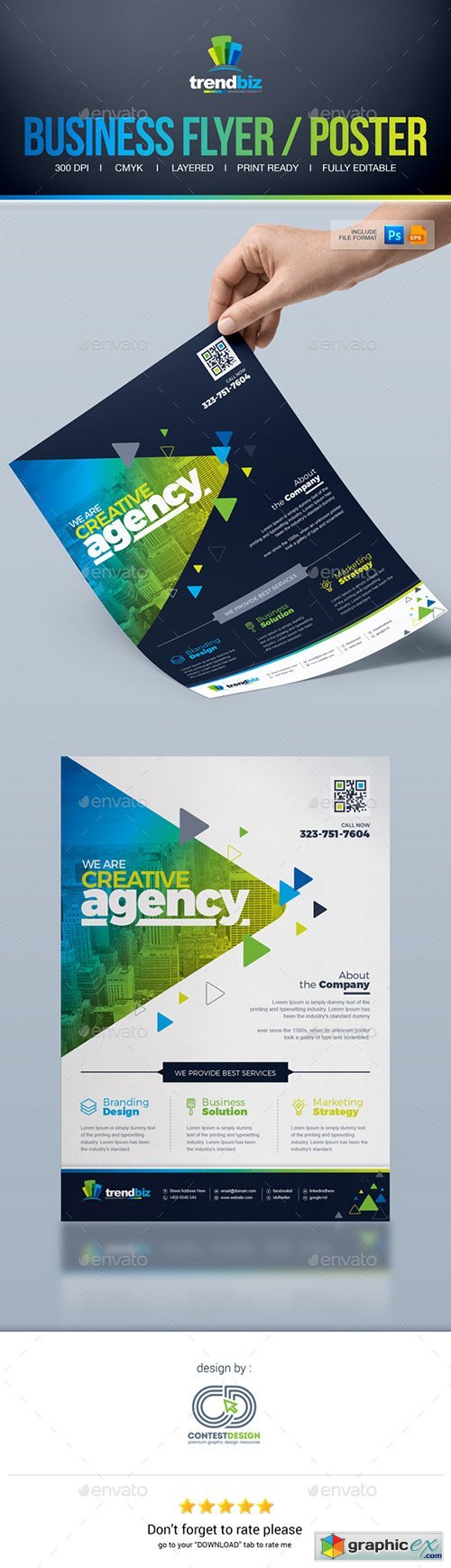 Corporate Business Flyer / Poster Advertising Template