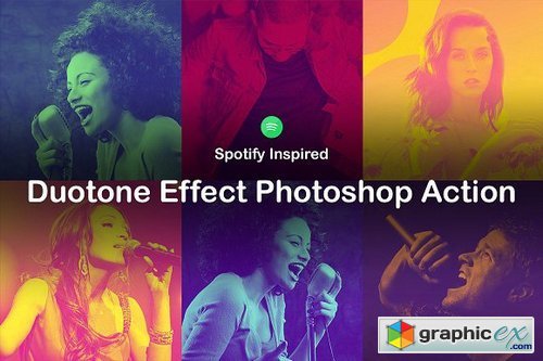 Duotone Effect Photoshop Action