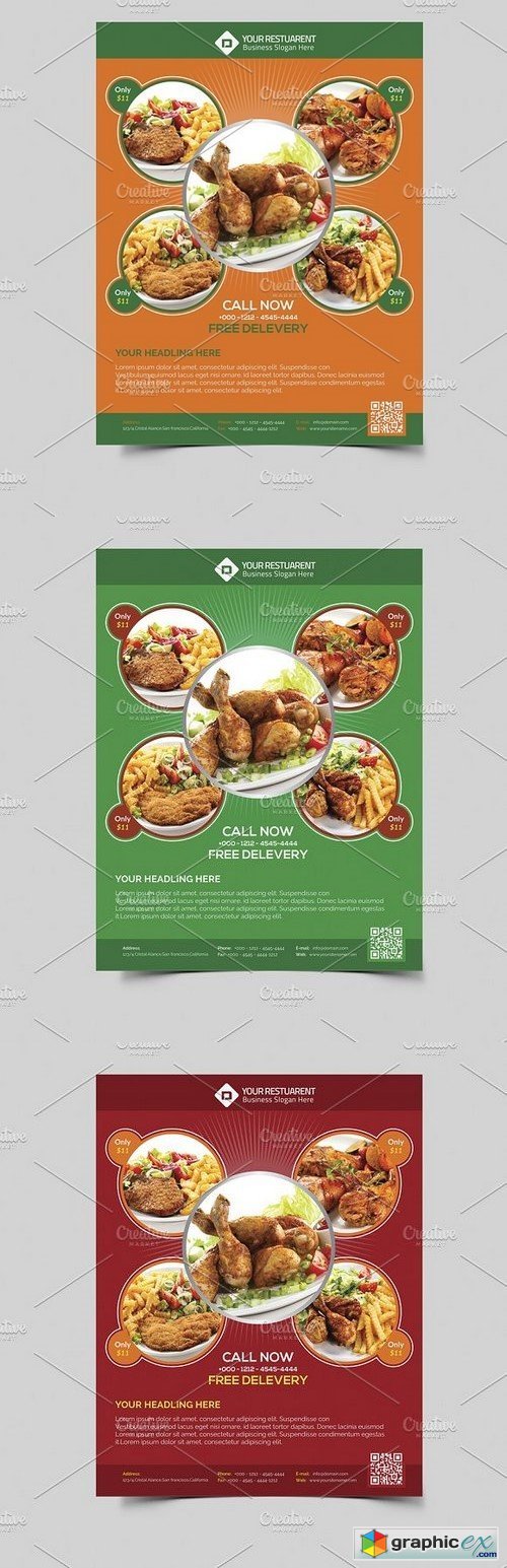 Restaurant & Food Flyer Template