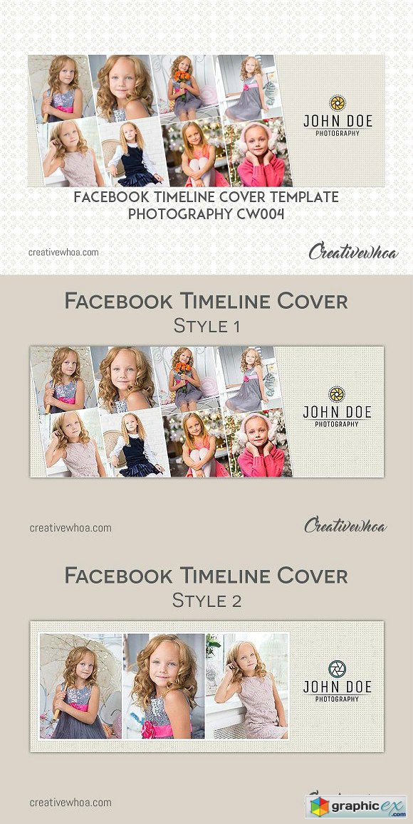 Facebook Cover Template Photography