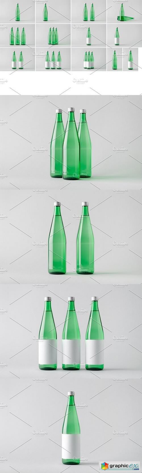 Water Bottle Mock-Up Photo Bundle 2