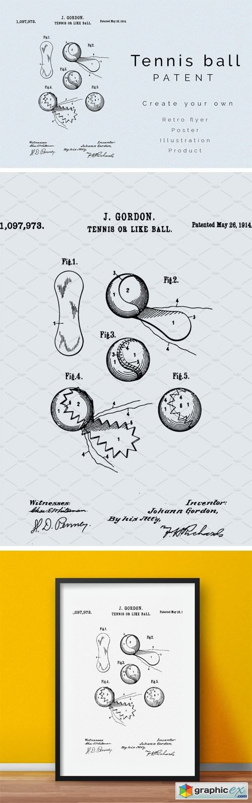 Tennis Ball Patent