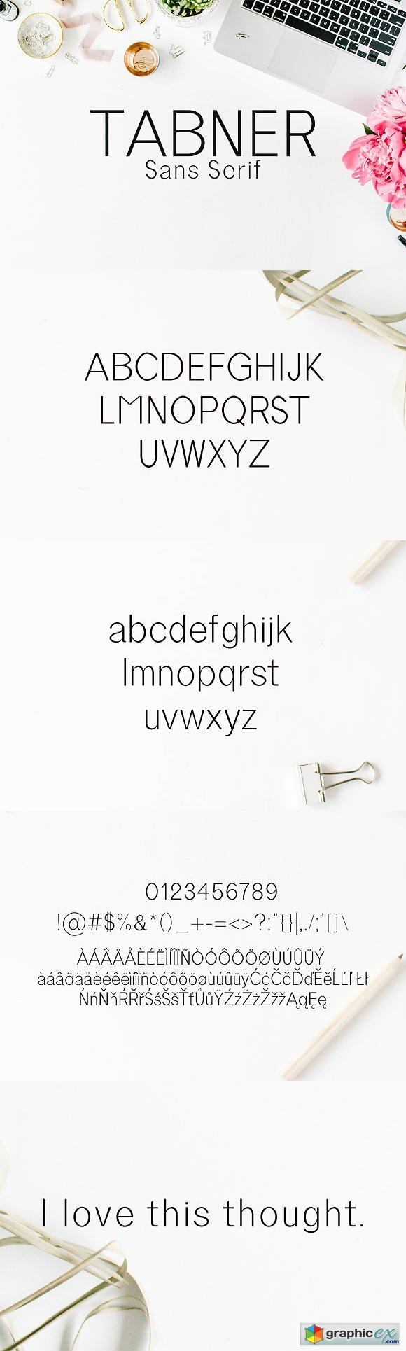 Tabner Sans Serif Typeface Fonts