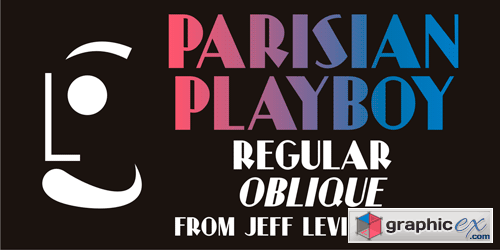 Parisian Playboy JNL Font Family