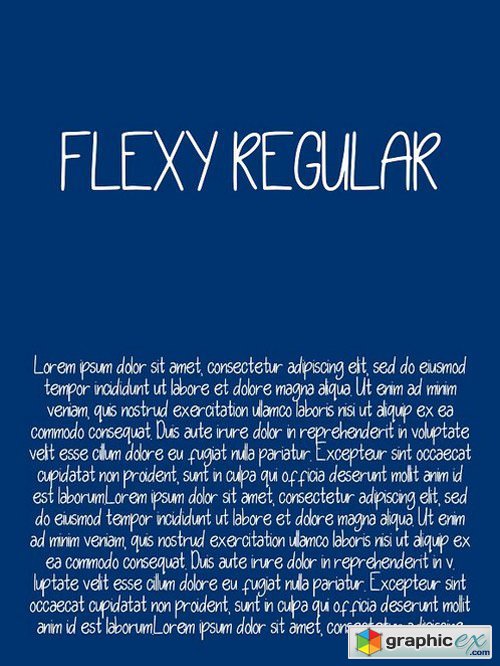 Flexy Regular Font