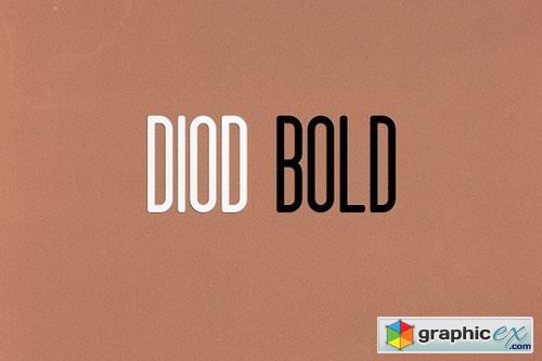 Diod Bold Sans Serif Font