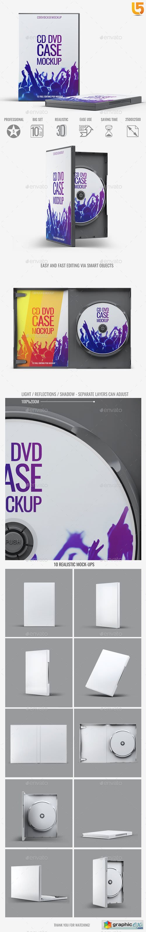 DVD CD Case Mock-Up
