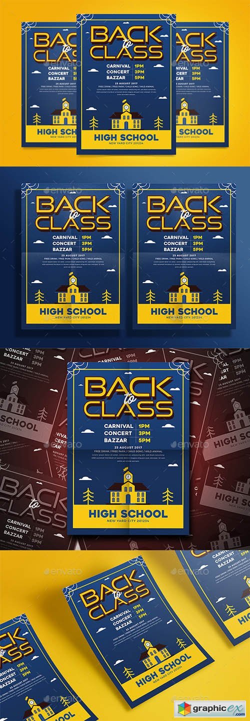 Back to Class Flyer