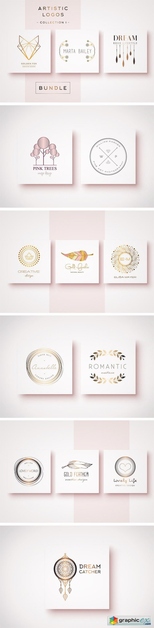 BUNDLE - Artistic Logos Collection
