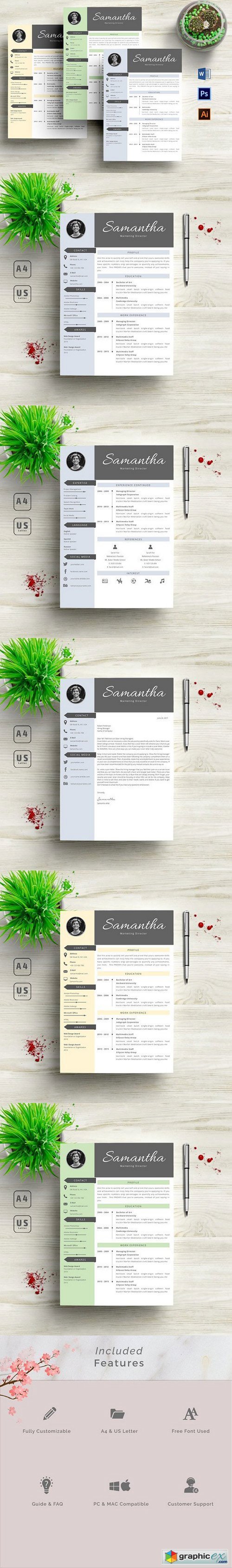 3 in 1 Resume Template