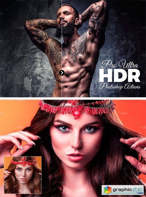 Pro Ultra HDR Photoshop Actions