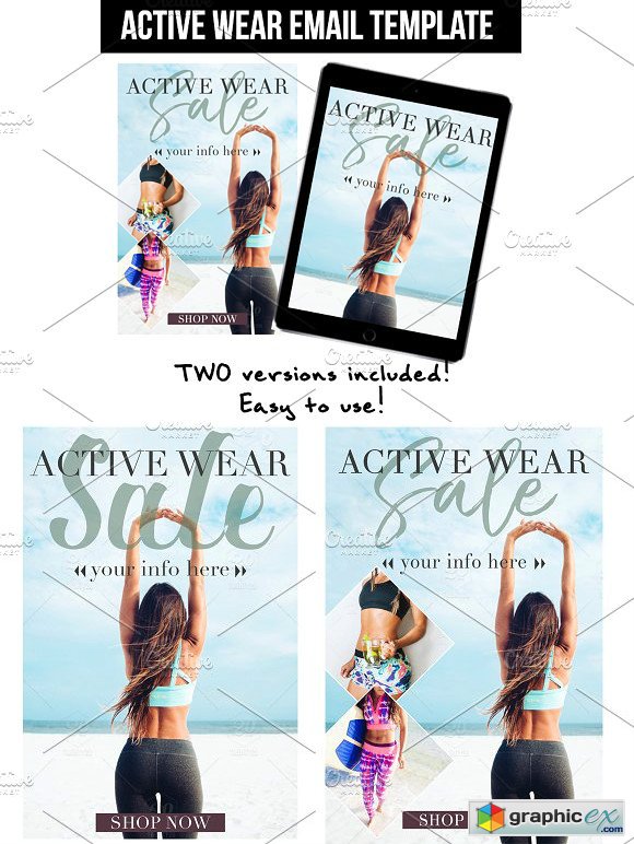 Active Wear Template