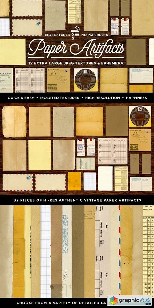Paper Artifacts | Texture & Ephemera