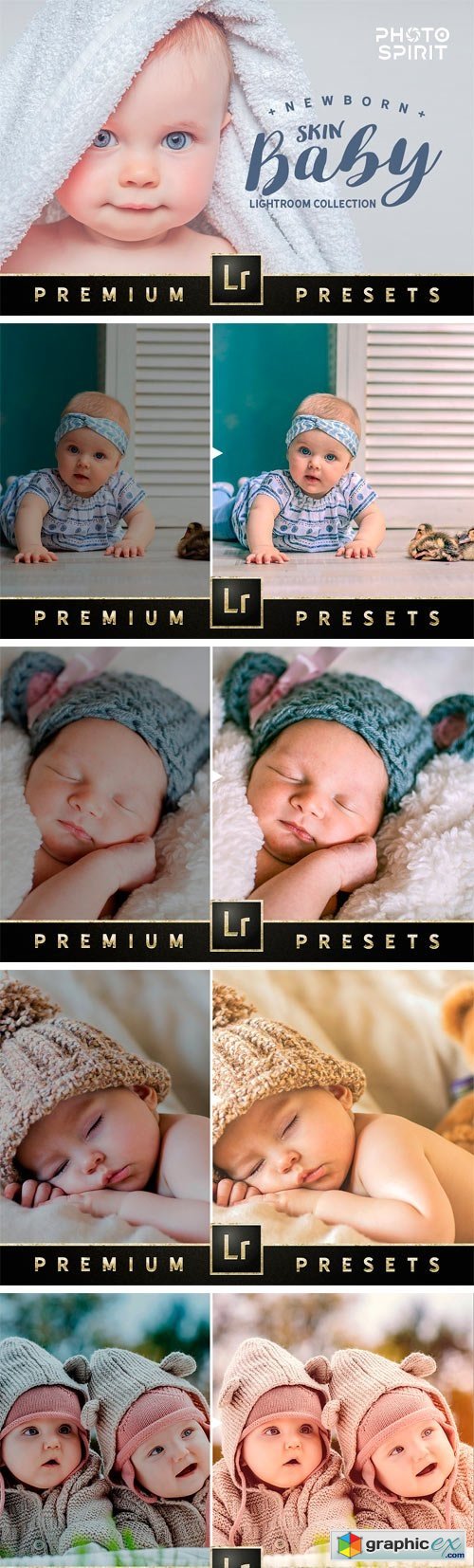 Newborn Baby Lightroom Collection