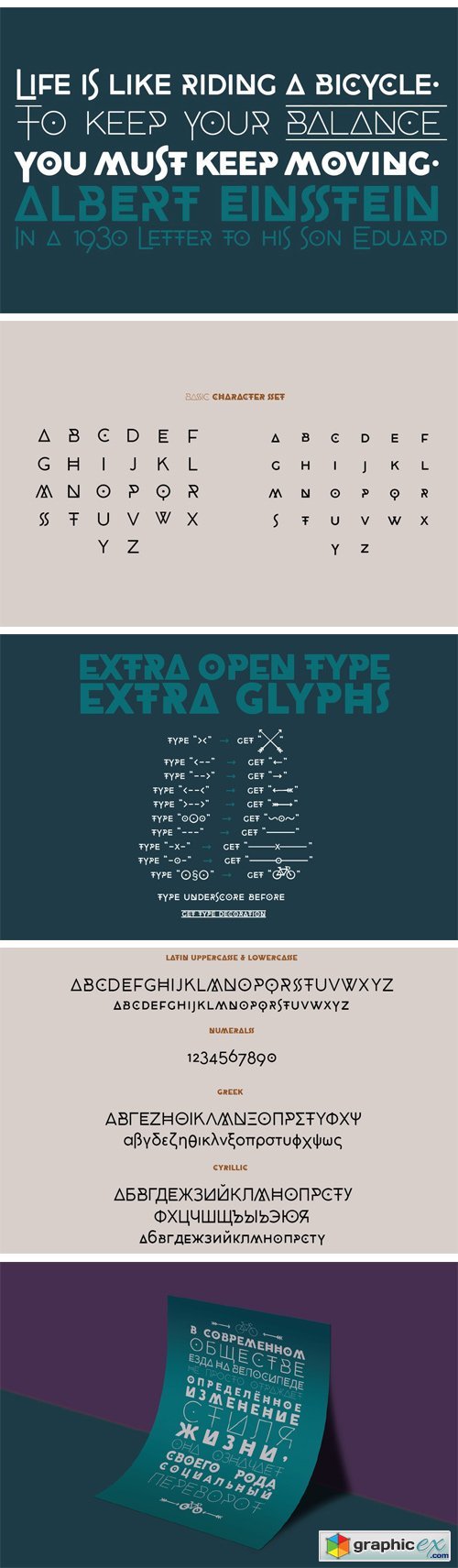 CocoBiker Font Family