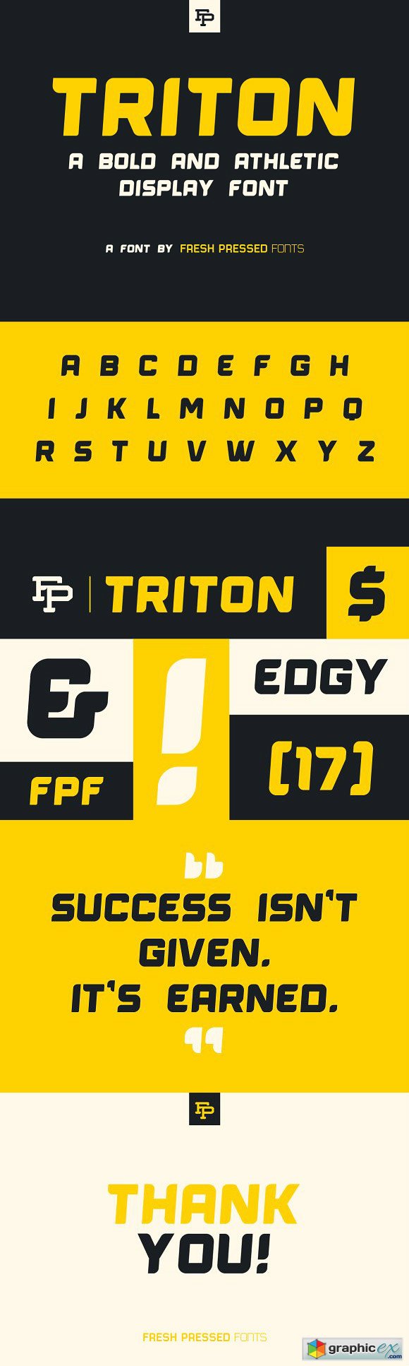Triton Display Font