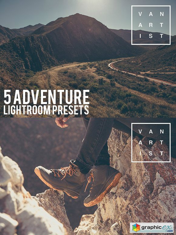 5 Adventure Lightroom Presets