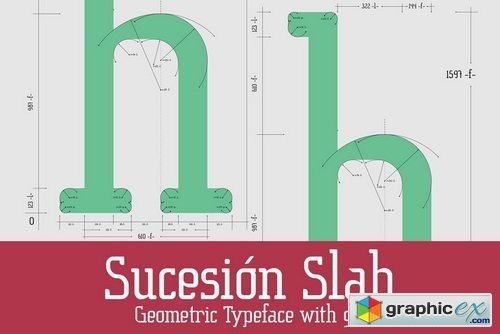 Sucesion Slab Font Family