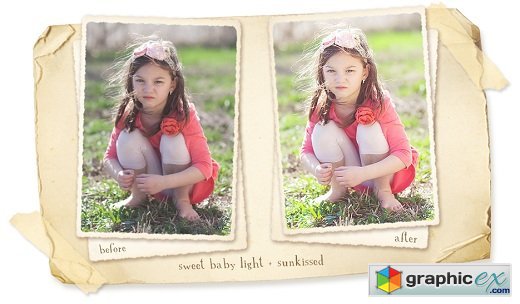 Miabella Photography - Lilly Photoshop Action Set