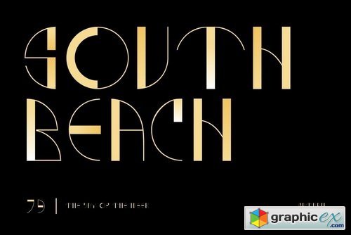Southbeach Font Family
