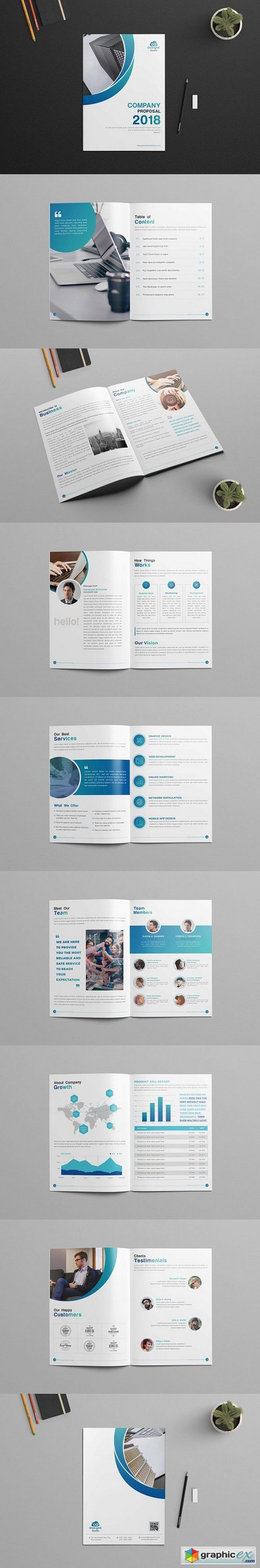 Company Profile Brochure - 18 Pages