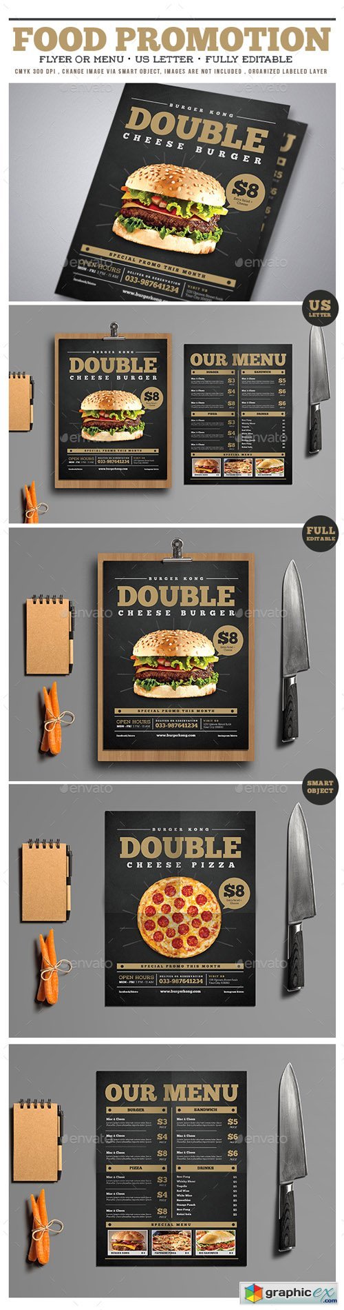 Food Promotion Flyer/Menu