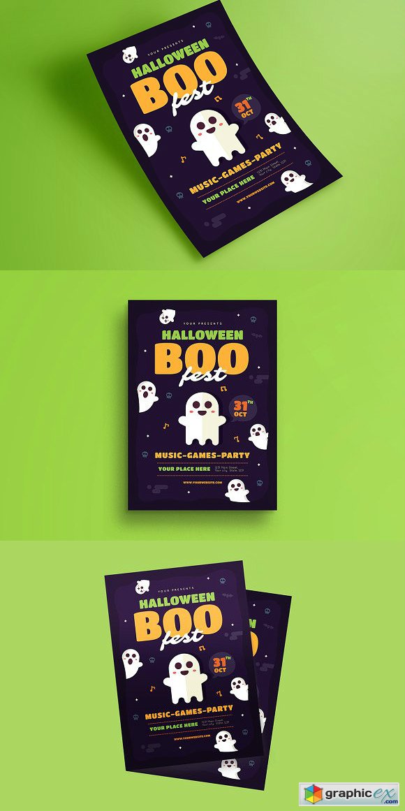 Halloween Boo Festival Flyer