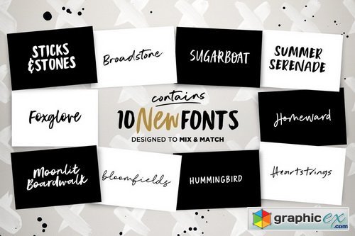 Instaquote Font Family (Only Fonts)
