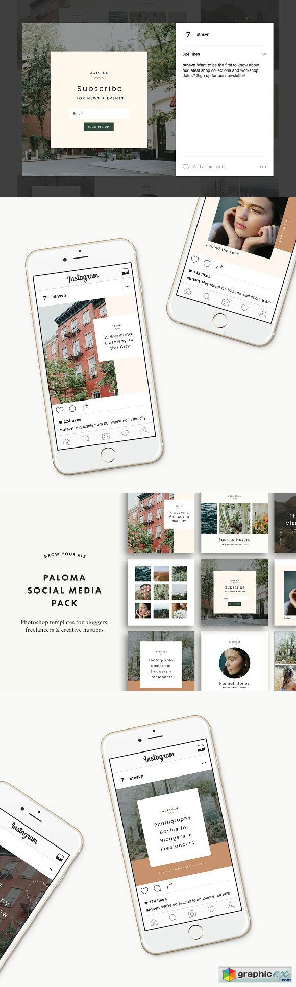 Paloma Social Pack