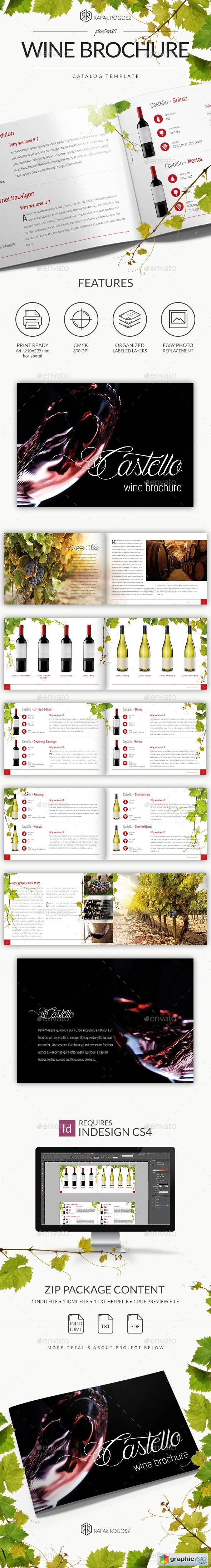 Wine Grape Brochure A4 Horizontal