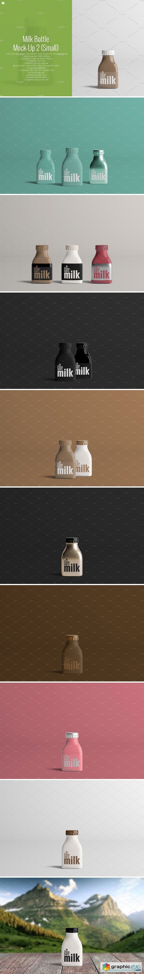 Milk Bottle Mock-Up 2 (Small)