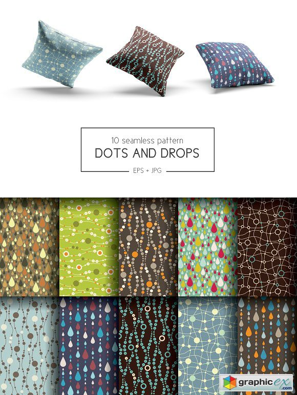 Dots and drops patterns