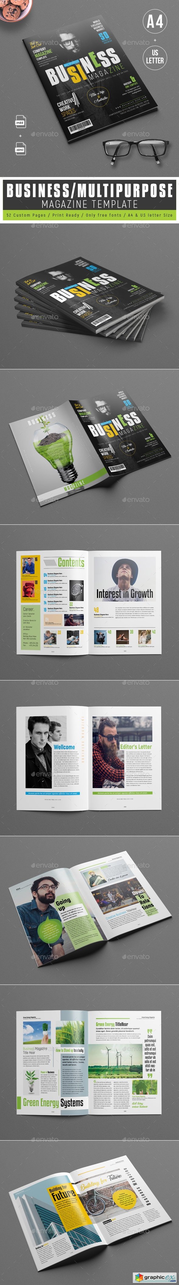 Business/Multipurpose Magazine Template