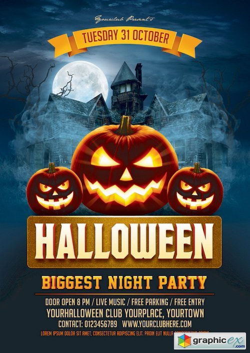 Halloween Night Flyer 1832346