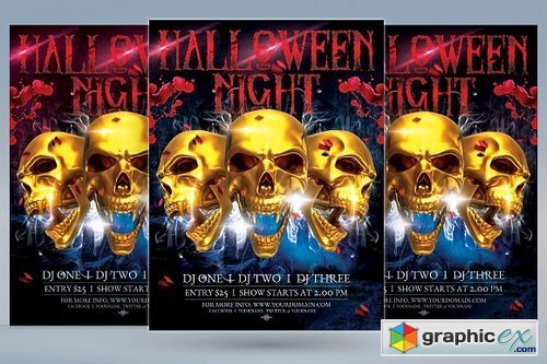 Halloween Night Flyer 1867100