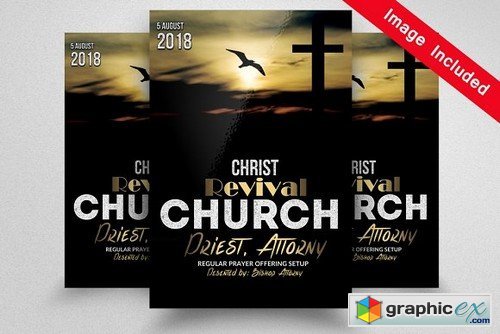 Revival Church Flyer Templates
