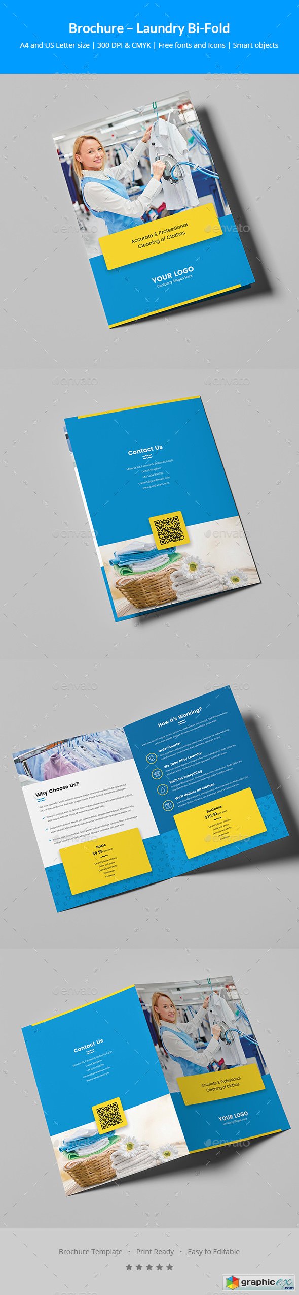 Brochure  Laundry Bi-Fold